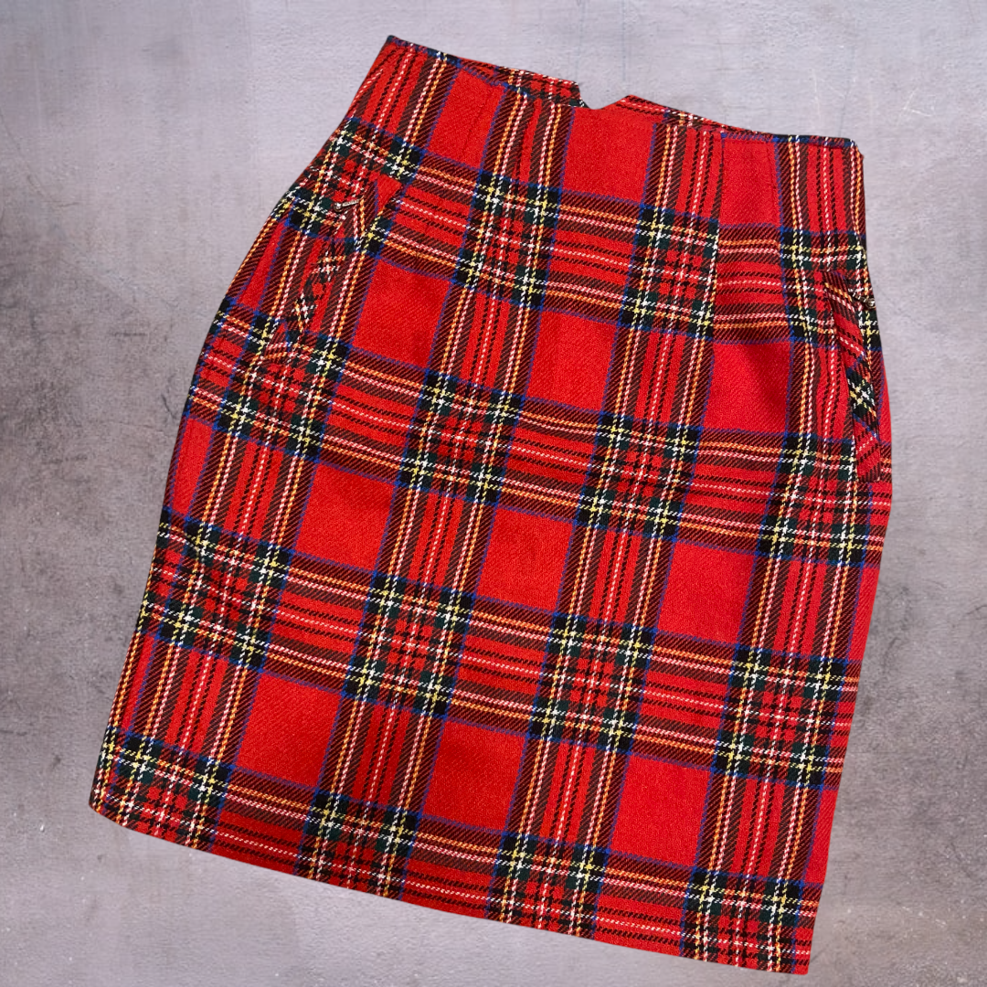 Checkered skirt clearance designs