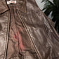 L Sport Leather Vest Size Small