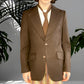 Frieze Pinstripe 70's Blazer Size S