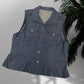 Elle Denim top/Vest Size Size 16