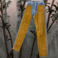 Konange Suede Patch Jeans Size 26