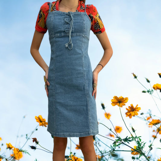 Milly 90’s Denim Dress Youth Size 8-10