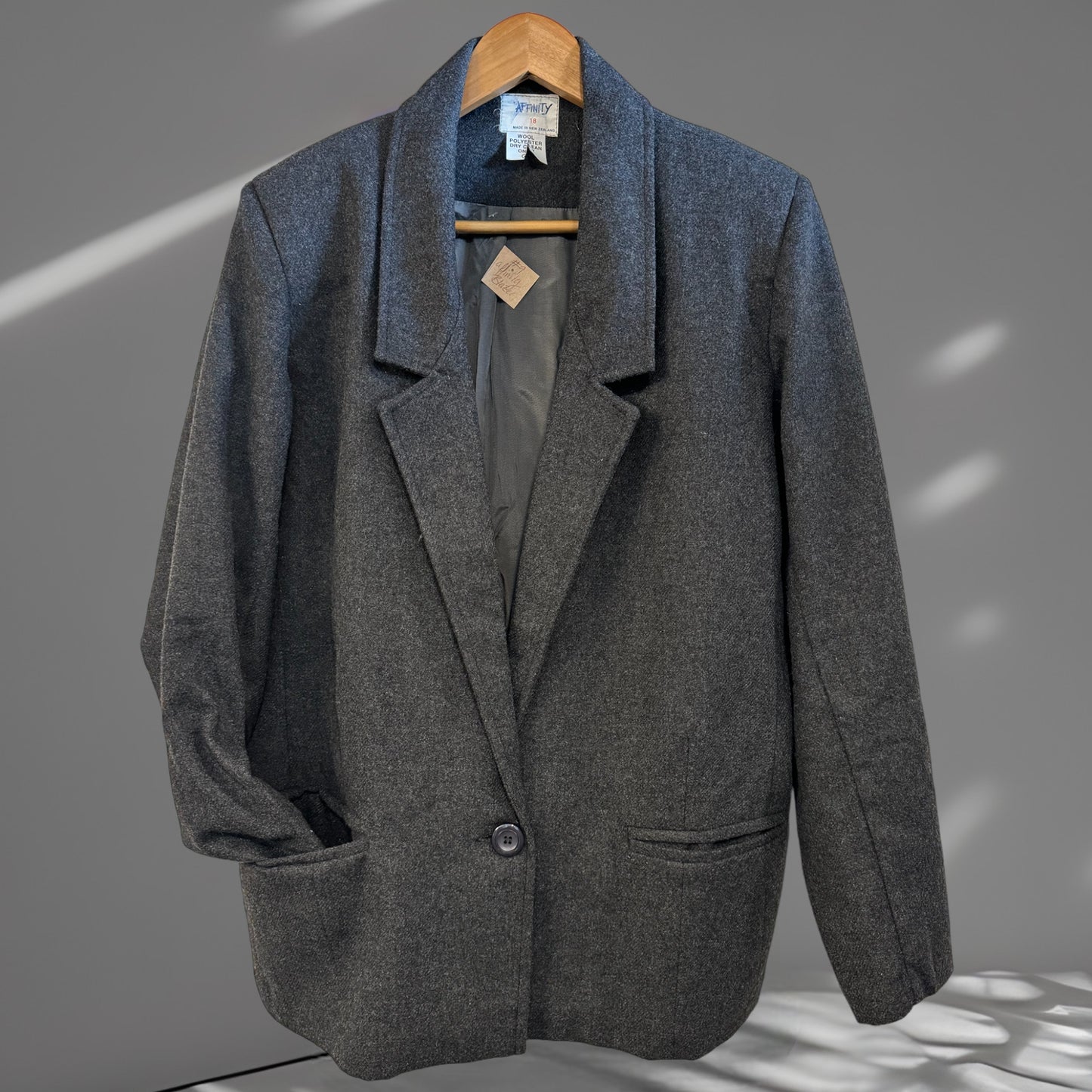 Affinity Wool Blend Blazer