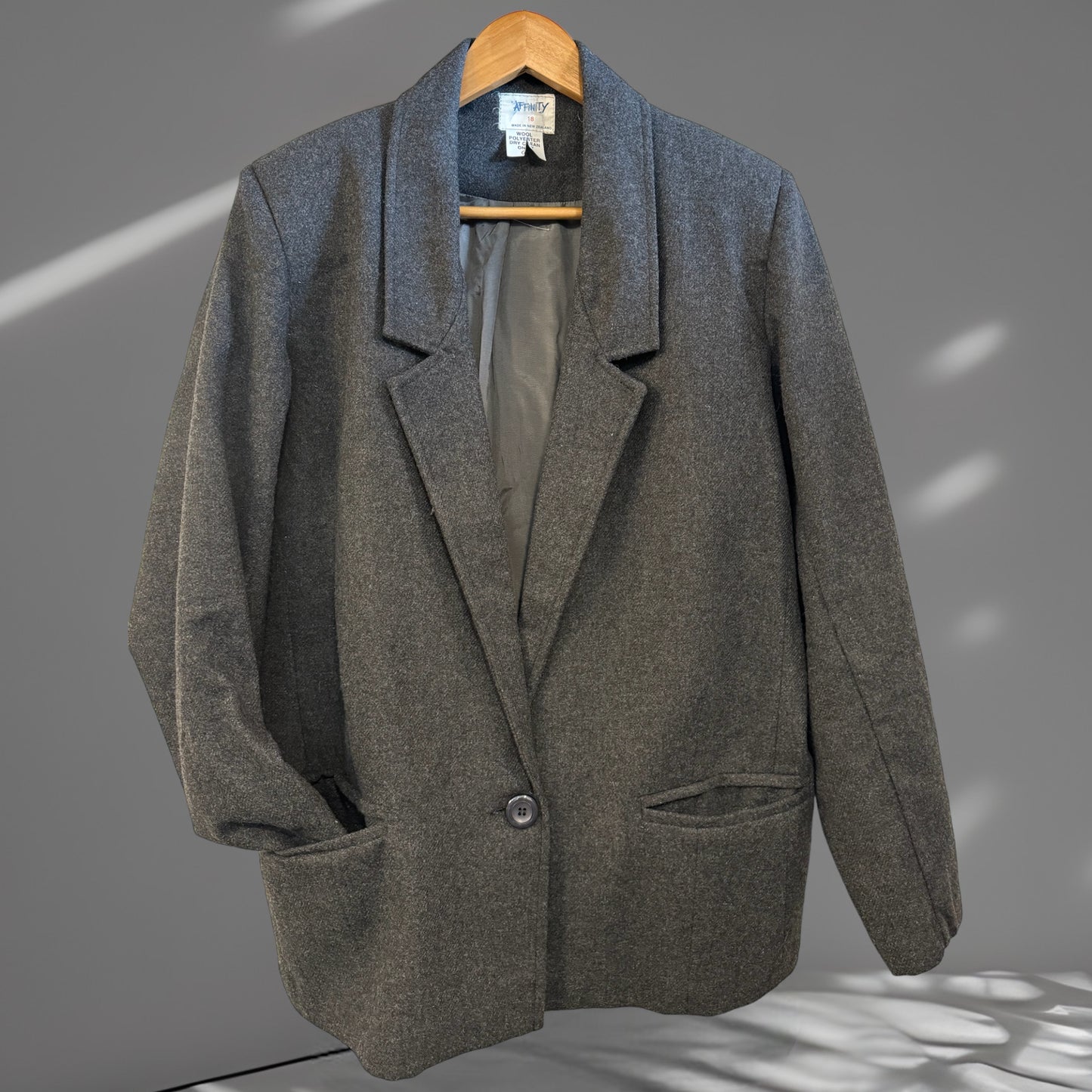 Affinity Wool Blend Blazer