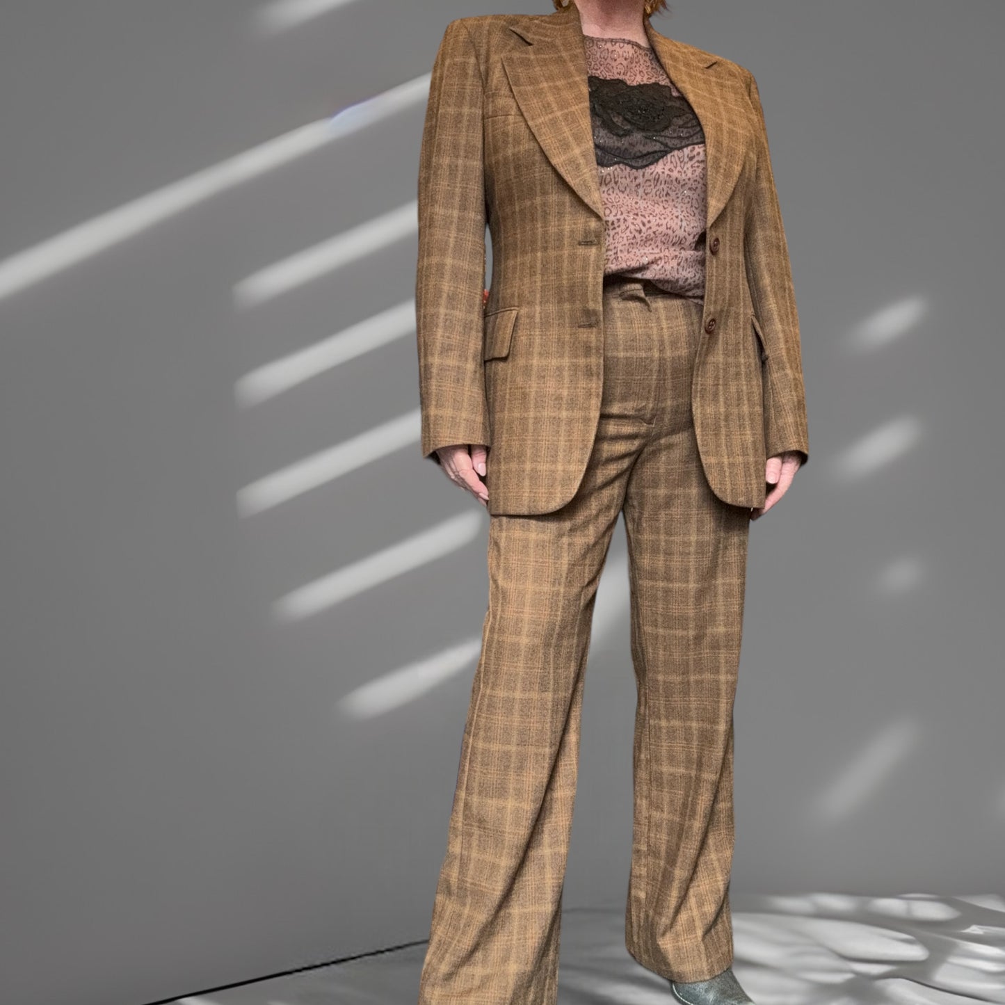 Executive 1970's Wool Suit