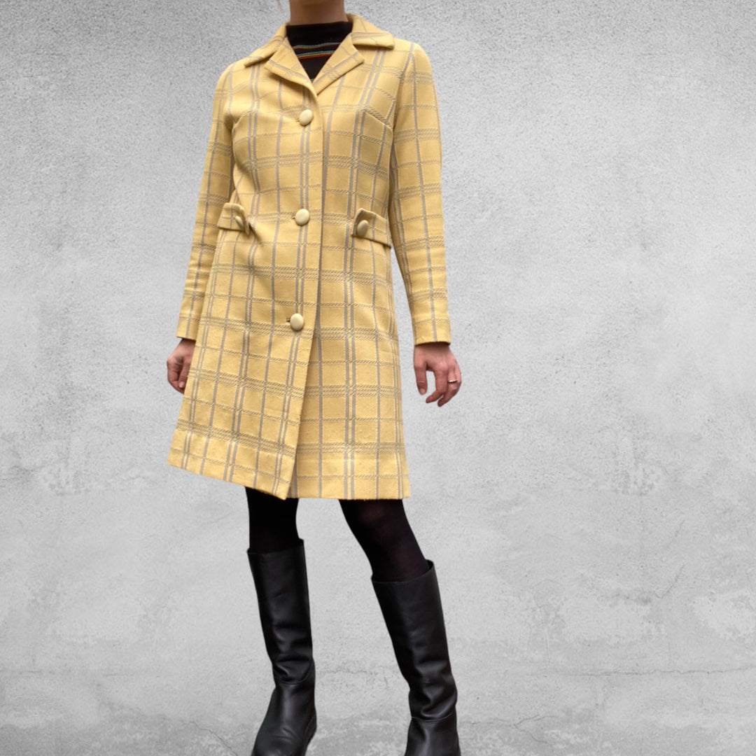 Thandi Vintage Yellow Coat 10-12