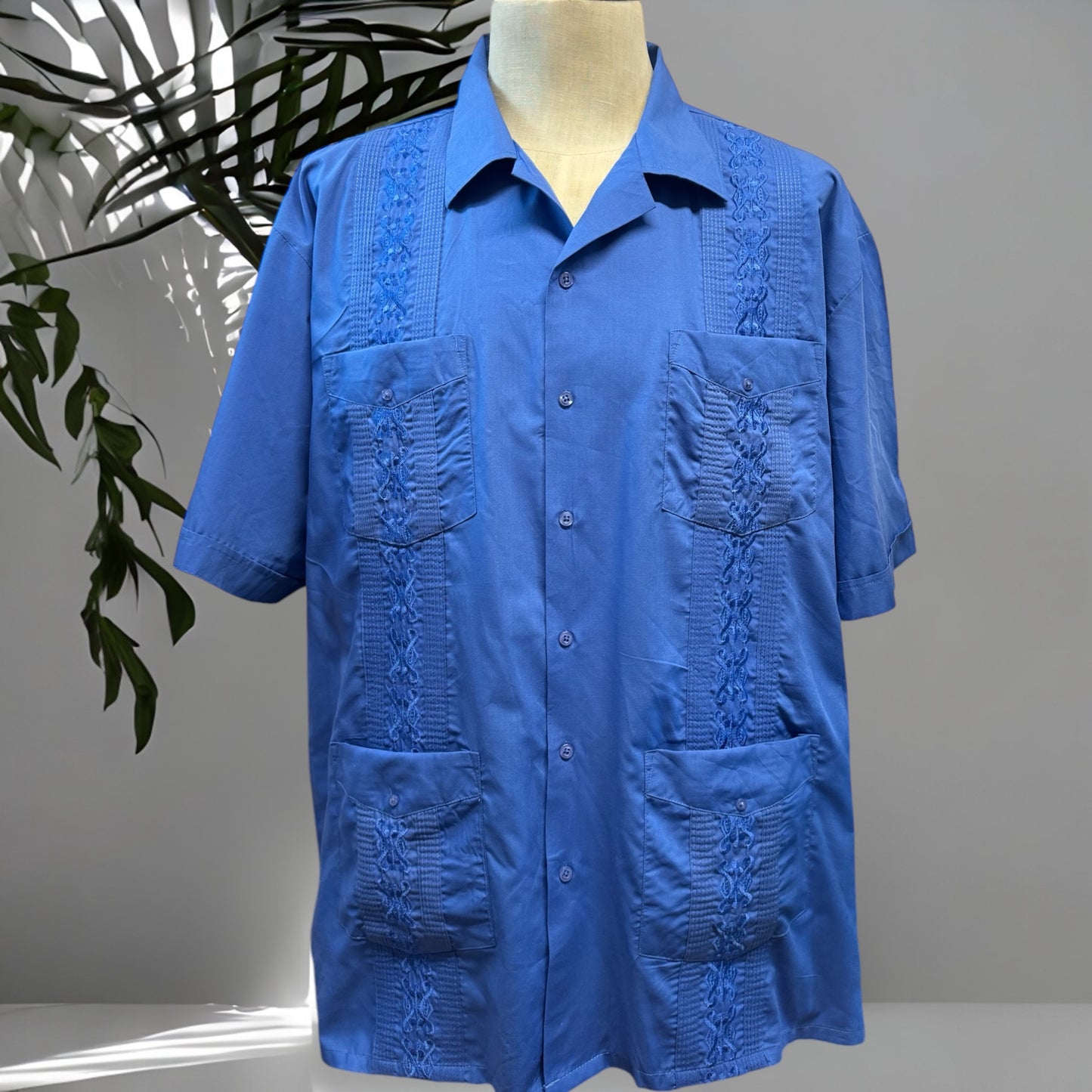 Omega Guayabera Shirt 2XL