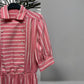 Candy Stripe Retro Dress Size 12