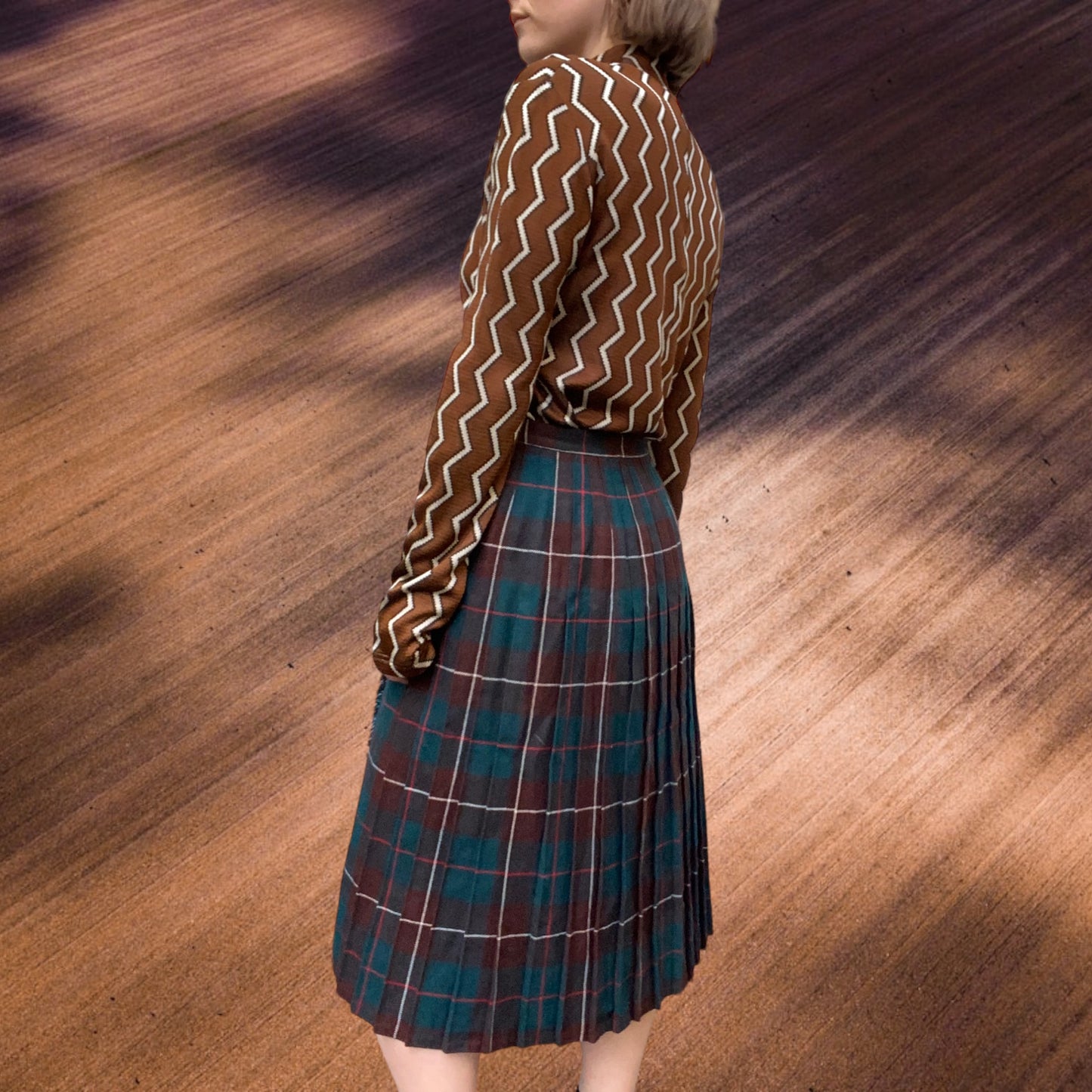 Miranda Tartan Skirt Size 10-12