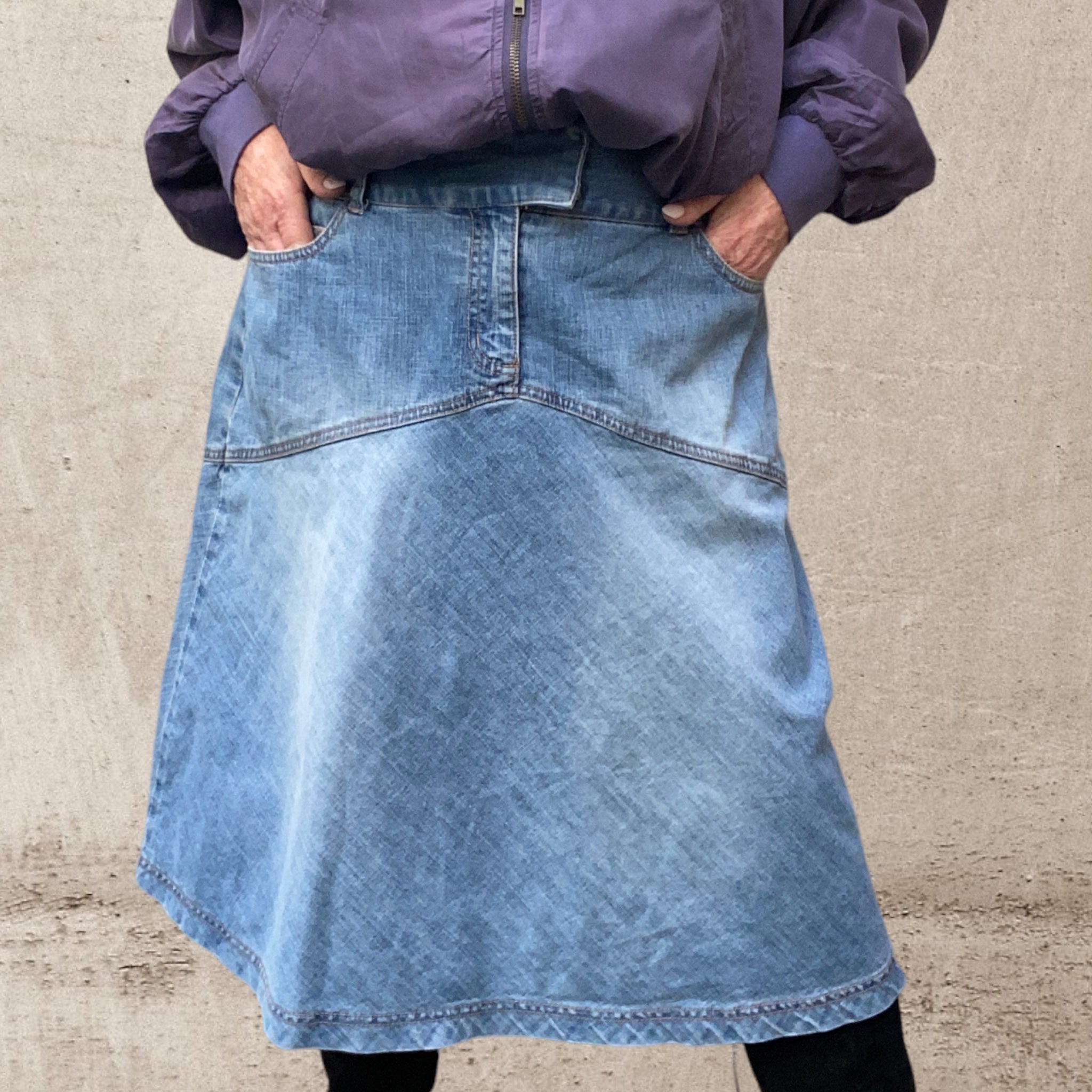 Jean skirt 2025 size 16