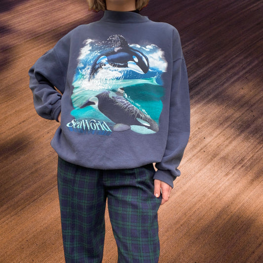 Mylo Seaworld Crewneck Jumper Size Large