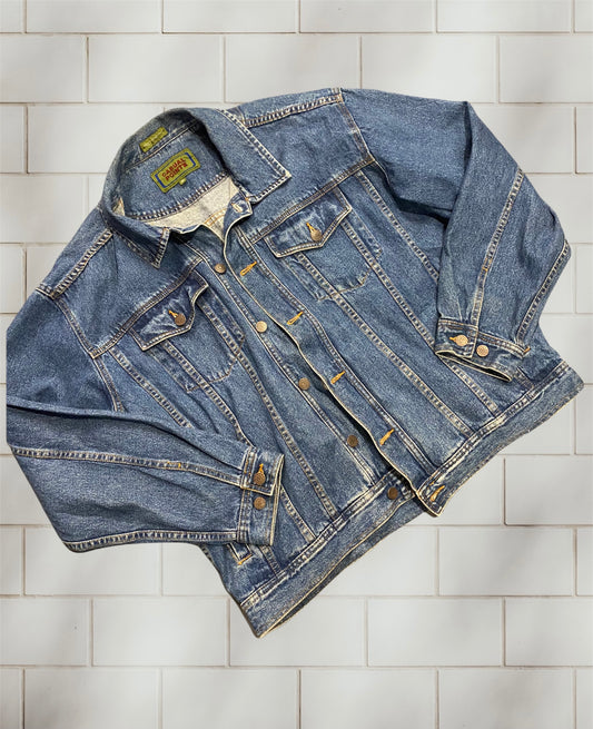 Casual Pointe Denim Jacket