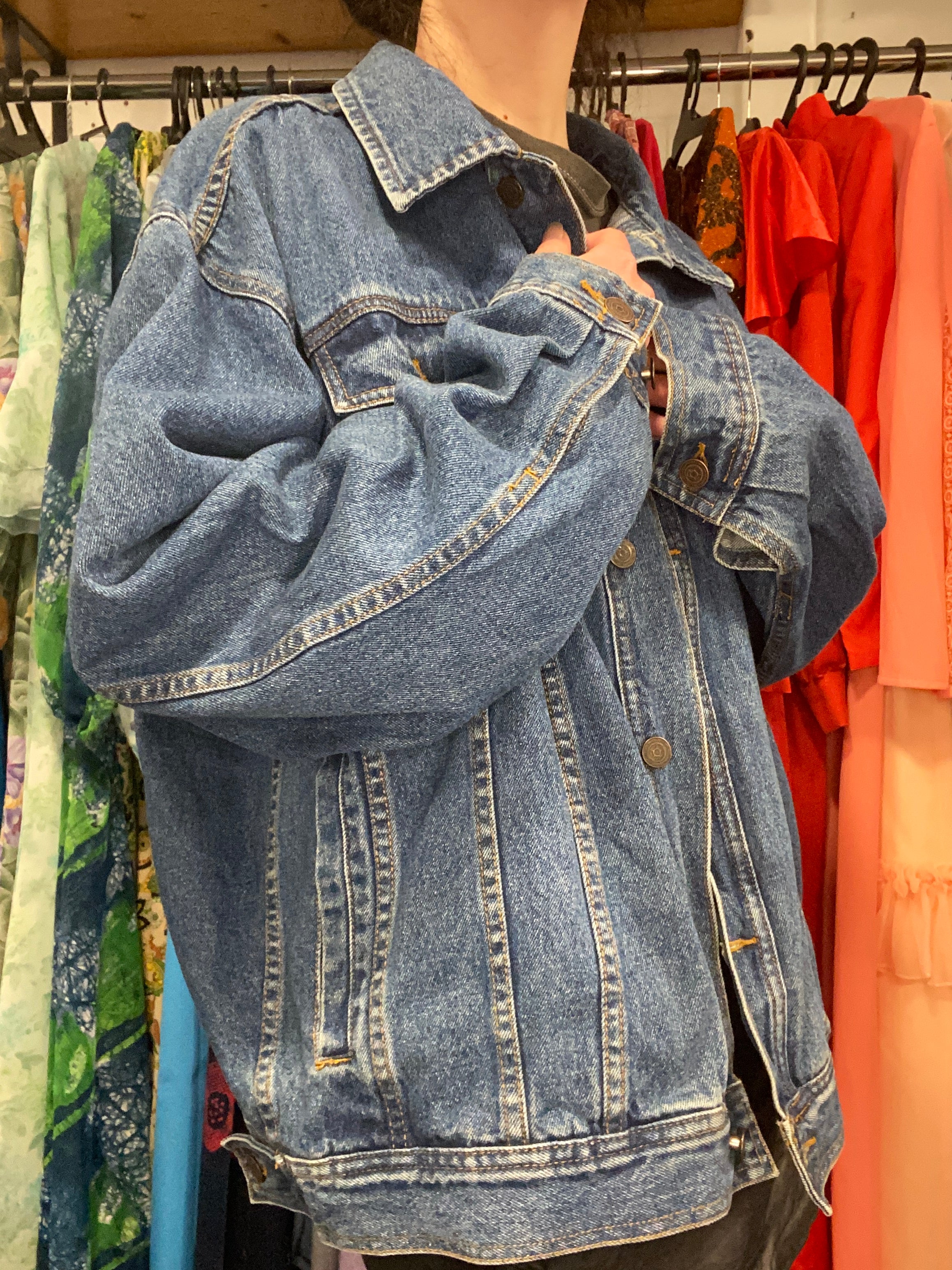 Sally Blue Oversized Denim Jacket – Beginning Boutique NZ